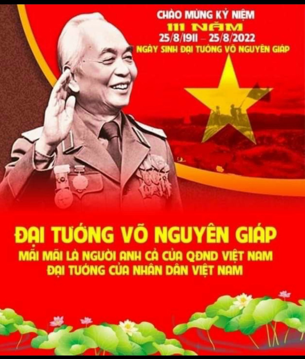 Tóm tắt tiểu sử Đại tướng Võ Nguyên Giáp